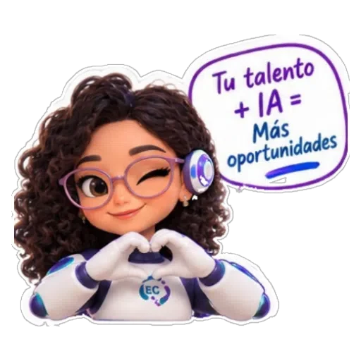MIRI hace un corazón con las manos: «Tu talento + IA = más oportunidades»